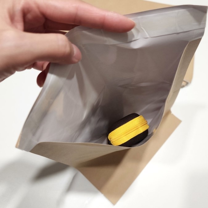 주문제작 택배봉투 접착식 무지 로고인쇄 소량인쇄 내면방수 100장, 30x40cm, 베이지 이미지 6