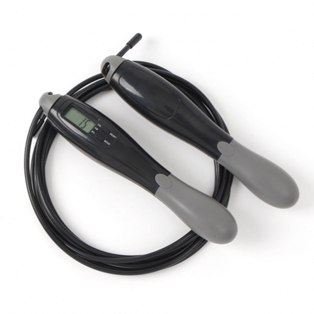 자동 카운트 스마트줄넘기 길이조절 성인줄넘기 실내 와이어