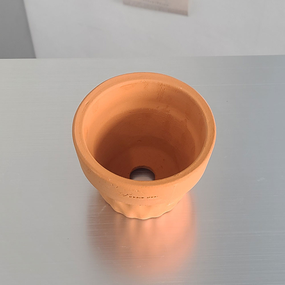 [2개 구매시+1개] 테라원 미니 토분 로워패턴 11x9cm B타입 - 상세 이미지 2