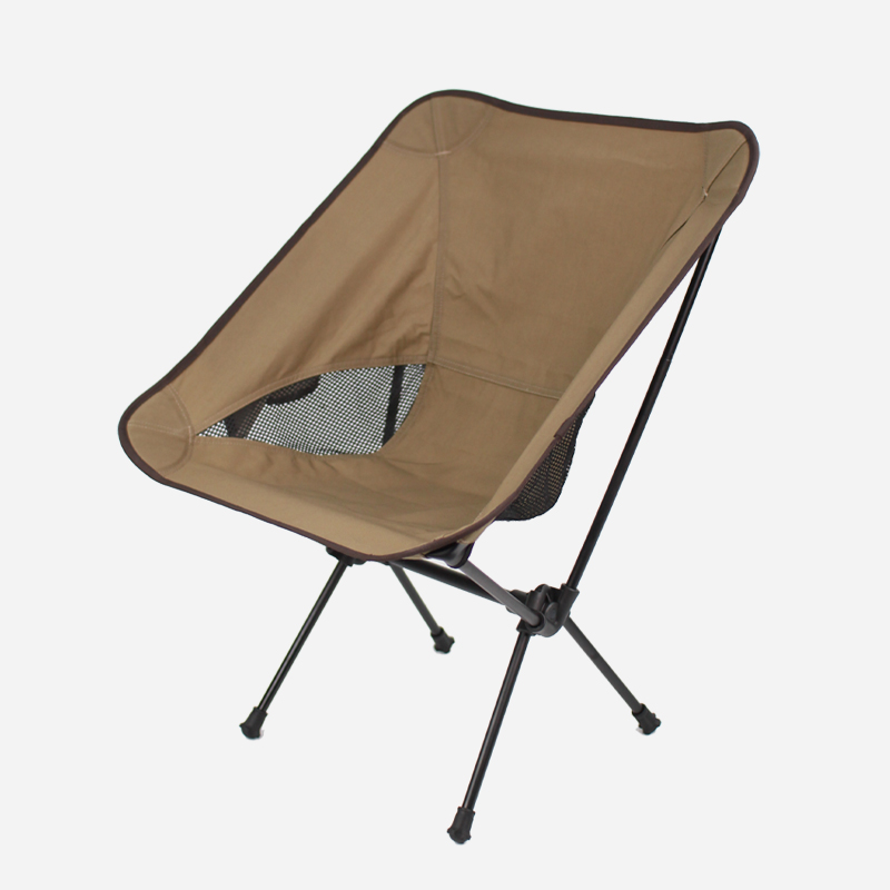 KOOLMAN(쿨맨) 라잇너스 경량 캠핑의자 B형 숏, 라이트브라운, 1개