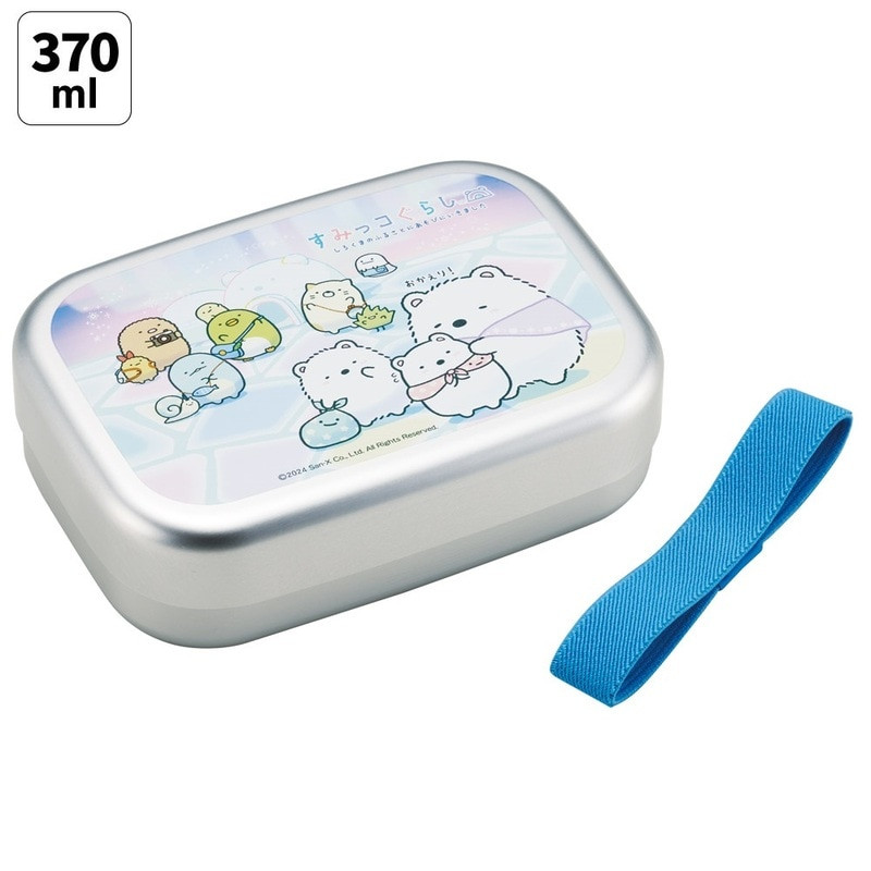 스케이터 스밋코구라시 시로쿠마 고향 캐릭터 알루미늄 도시락 370ml ALB5NV - 주방·식기 - 하카타몰