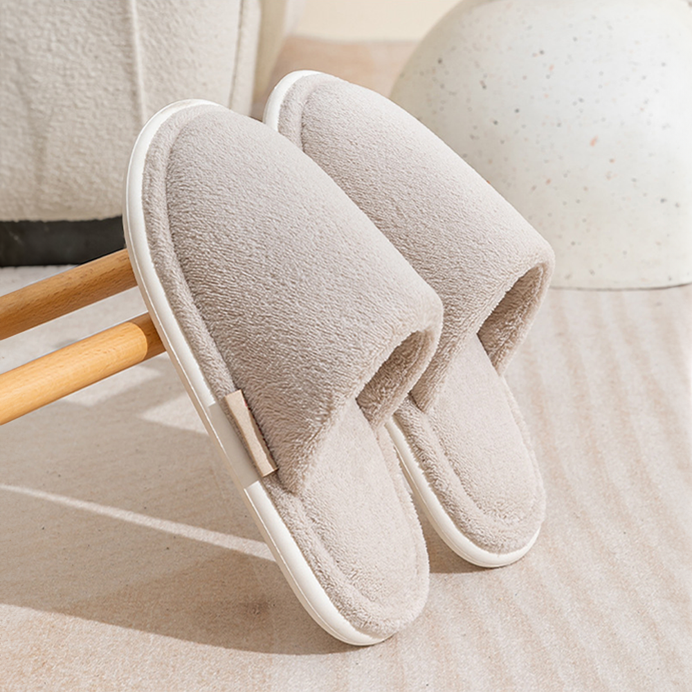 홈데코레 겨울 실내화 거실화 털 사무실 슬리퍼 방한 층간소음 실내 거실 극세사