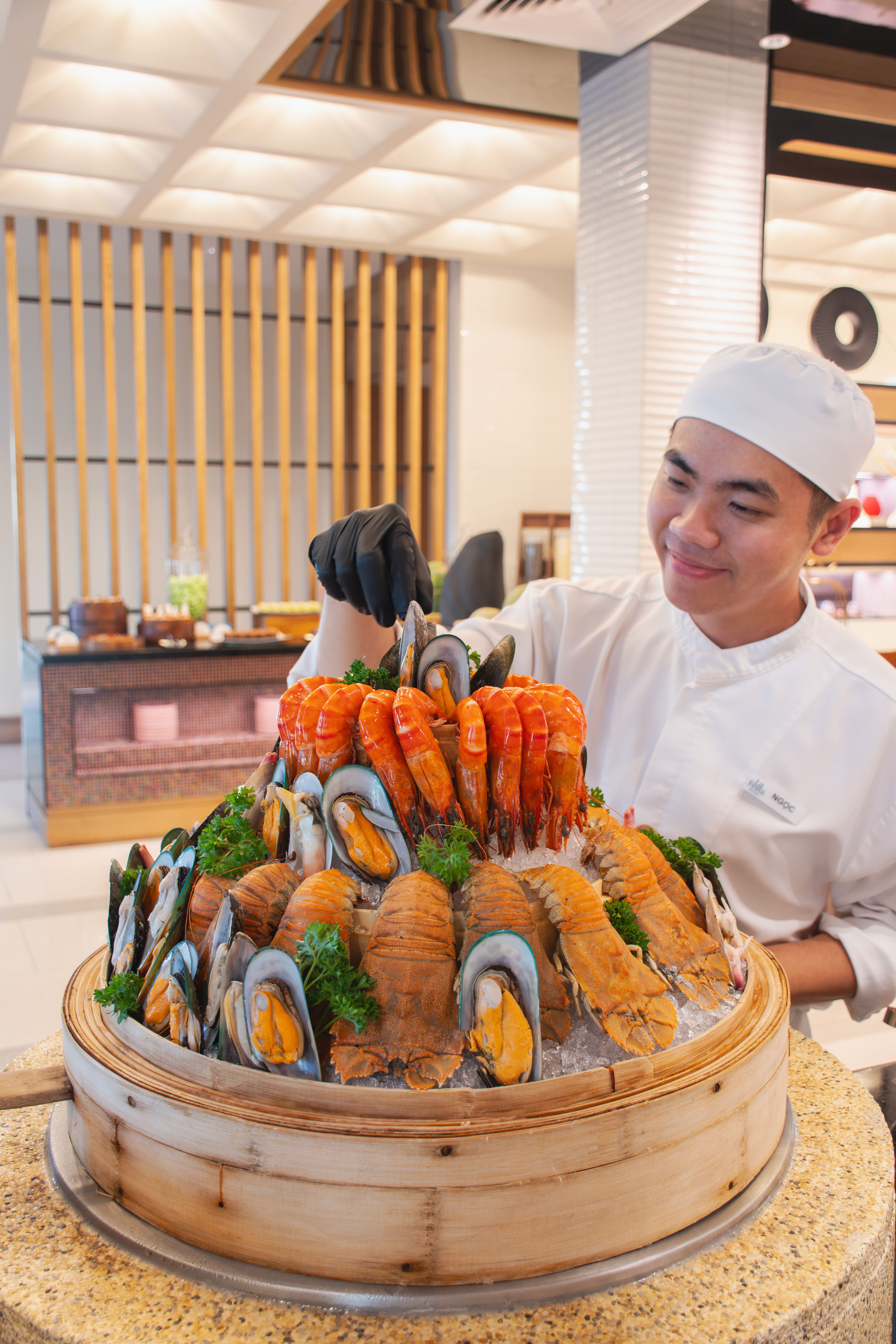 푸꾸옥 라페스타 힐튼 머천트 랍스타 뷔페 레스토랑 이용권