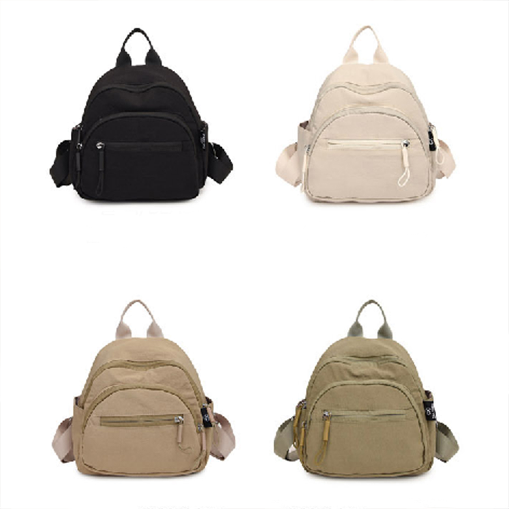 여자 백팩 여행용 뒤로 매는 패션 여성 중년 나일론 캐쥬얼 대학생 미니 소형 작은 가방