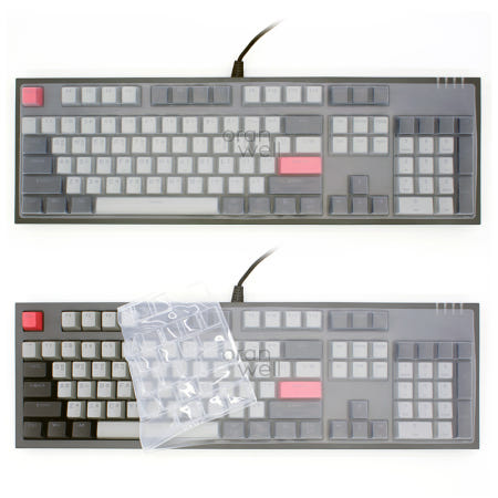 위젤 오랜웰 앱코 K660P 키보드덮개/커버/키스킨 실리콘재질(59)