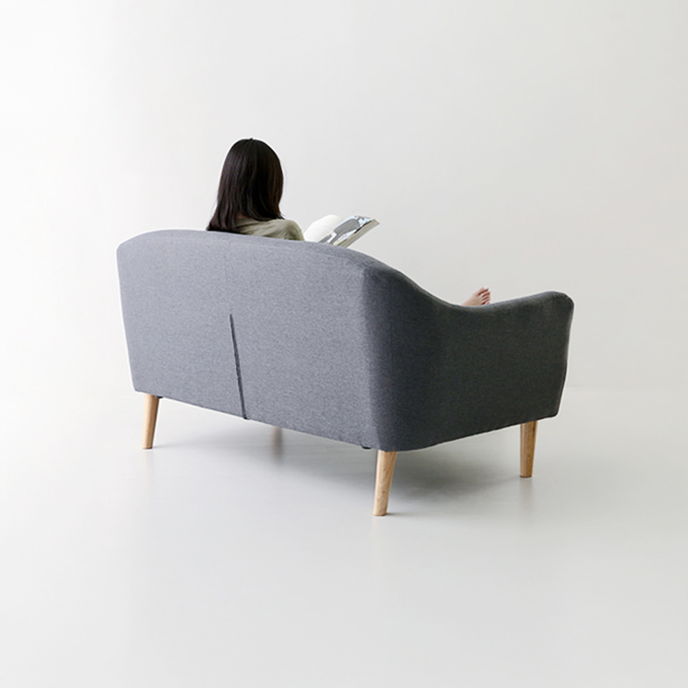 ELROI 2인소파 3602 그레이 6014.7909, 2인용