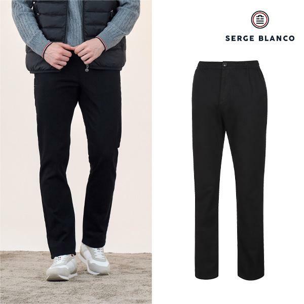세르즈블랑코 24FW 남성 코튼 블렌디드 스판 팬츠 2종 - 상세 이미지 2