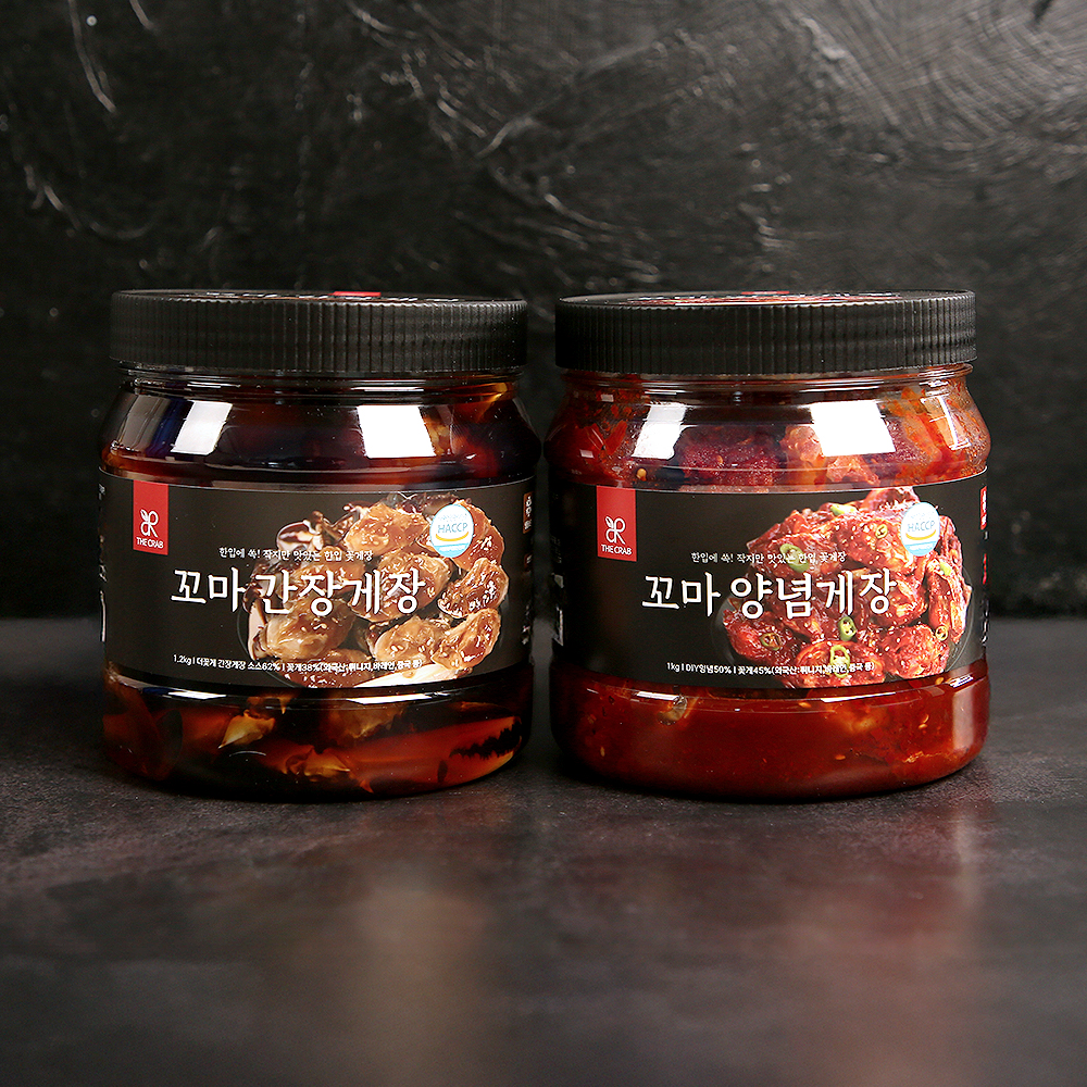 더꽃게 꼬마 간장게장 1.2kg / 양념게장 1kg 한입 꽃게장 - 상세 이미지 3