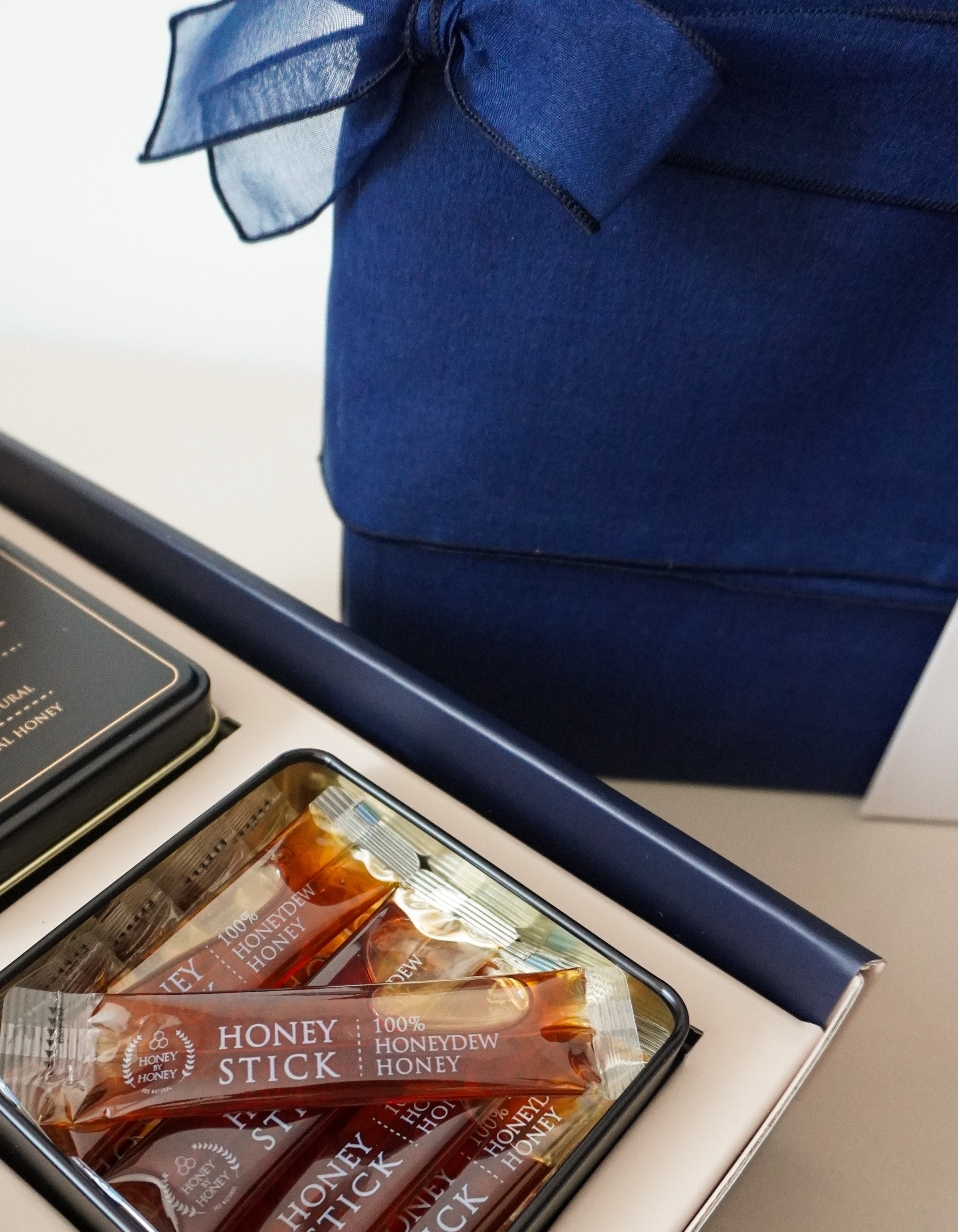 허니바이허니 국산 벌꿀 스틱 교수님 부모님 선물 세트 아카시아 야생화 30포