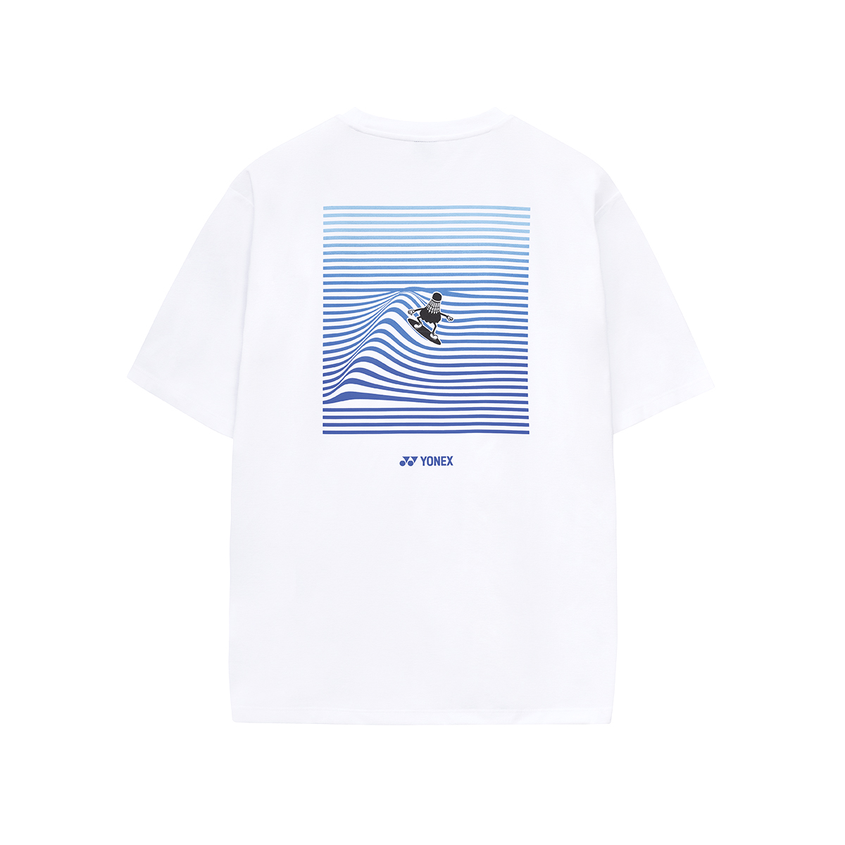 요넥스 251TS046U 배드민턴 오버핏 반팔 티셔츠 남녀공용 데일리웨어 화이트 - 상세 이미지 4