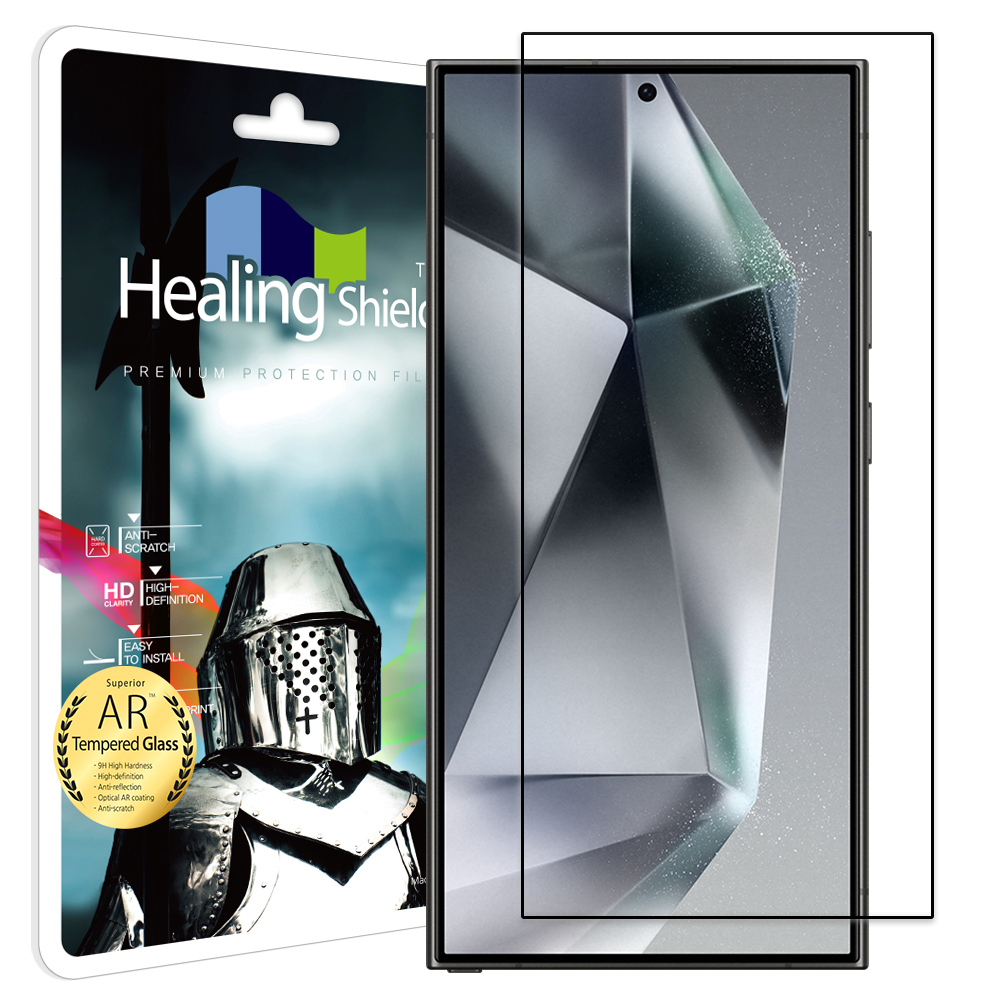 휴대폰 3D 풀커버 AR 고화질 강화유리 액정보호필름 갤럭시S24 울트라, 1매입