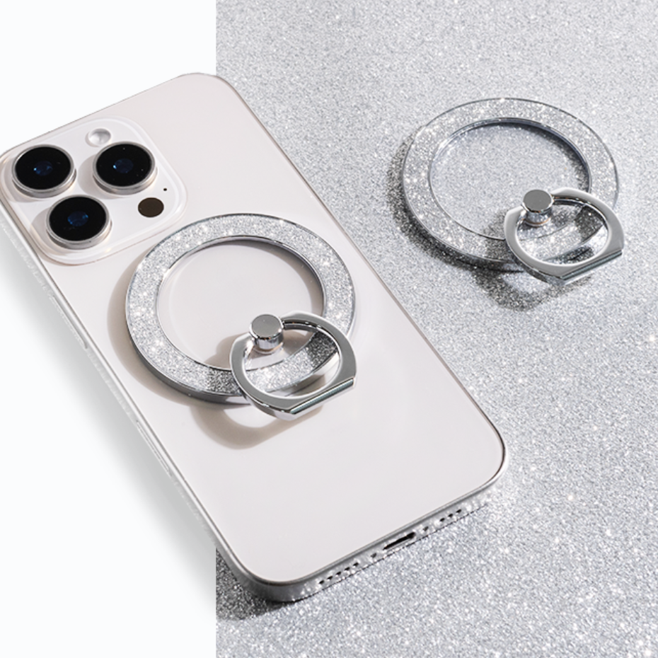 아이링 글램 맥세이프 그립톡 홀더 반짝이 글리터 휴대폰 핸드폰 거치대 제품 이미지