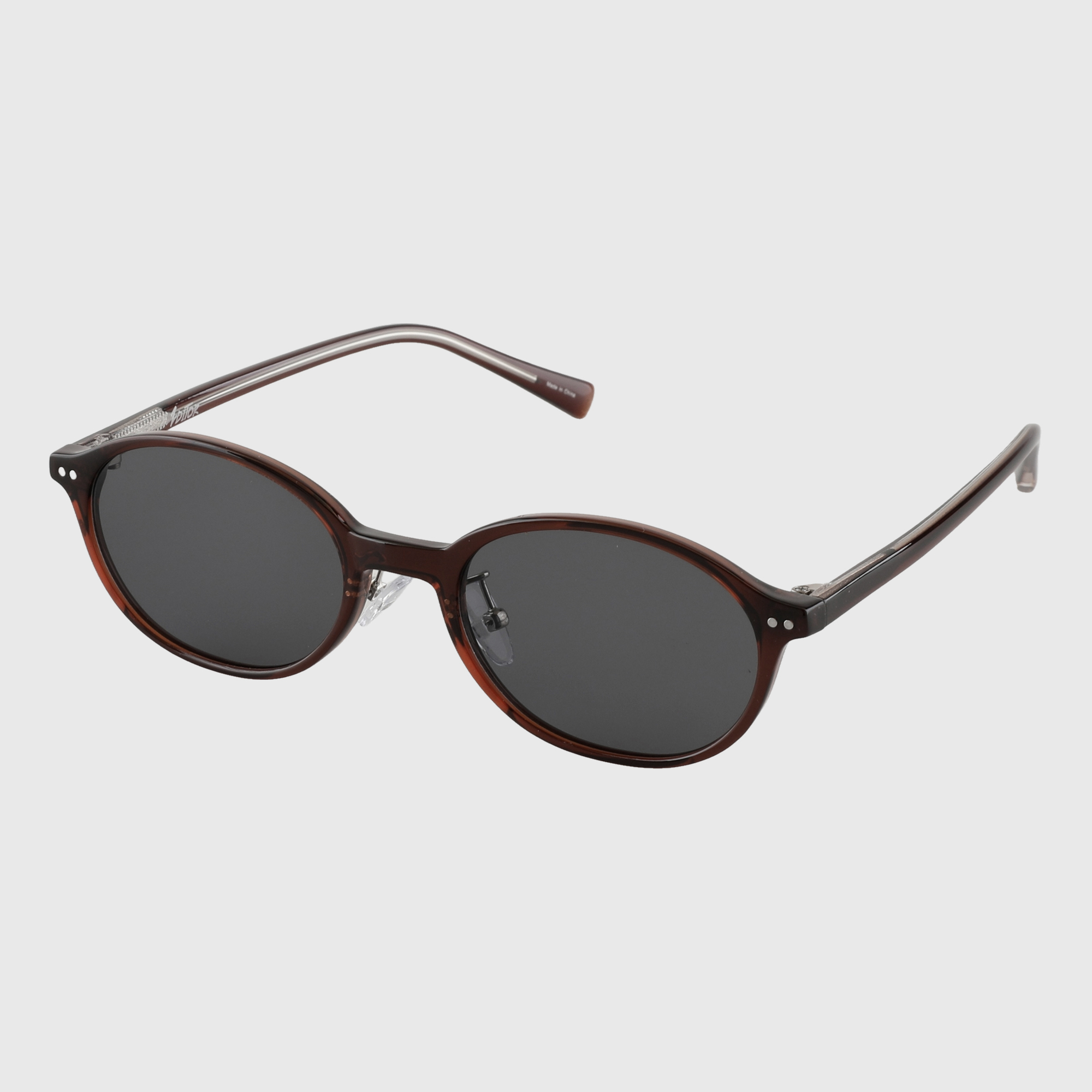 긱시크 패션 뿔테 오벌형 코받침 틴트 선글라스 자외선차단