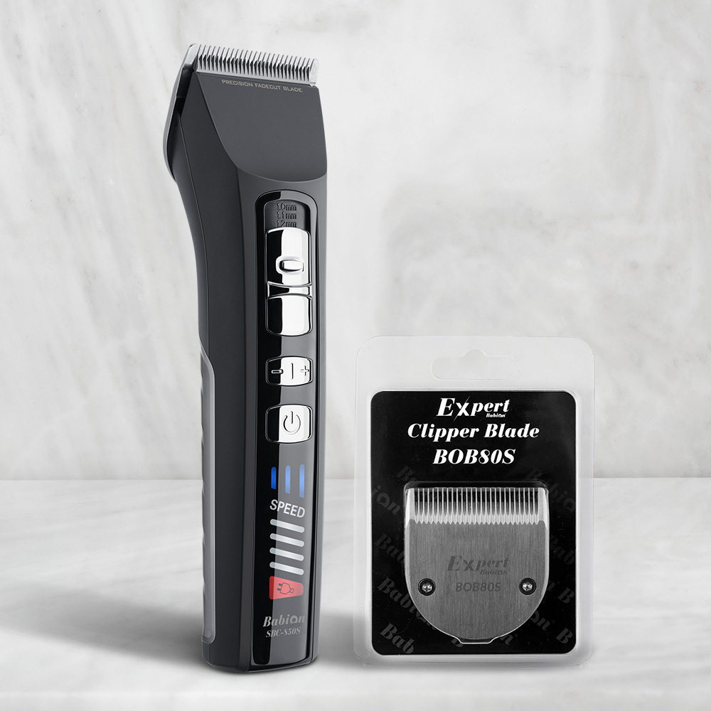 [기본날 콤보] 바비온 이발기 SBC-850S+추가기본날 전문가용 미용실 성인 남자 군인 유아