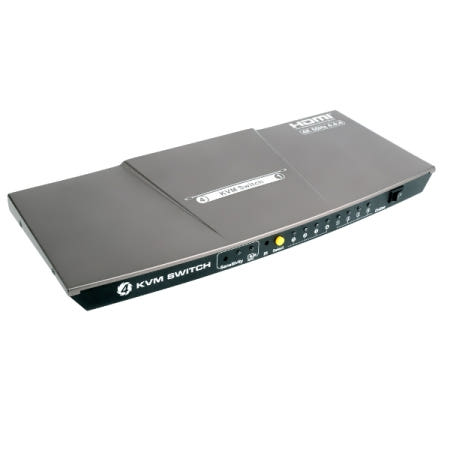 NEXT-7204KVM-4K 이지넷유비쿼터스 넥스트 4:1 USB HDMI v2.0 KVM 스위치