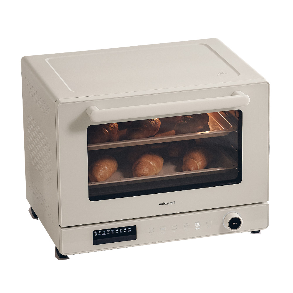 위즈웰 인헨스2 스팀오븐 베이킹 제과 제빵 컨벡션 전기 오븐기 WOP200