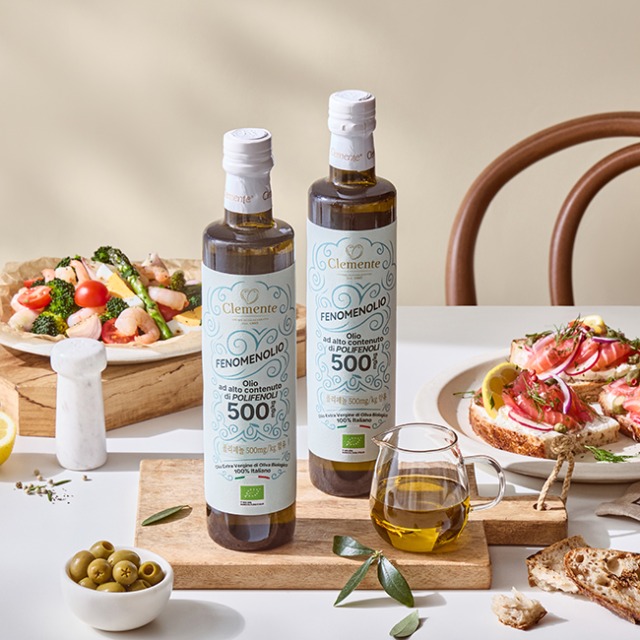 클레멘테 페노메놀리오 유기농 엑스트라 버진 올리브유 500ml - 상품 이미지