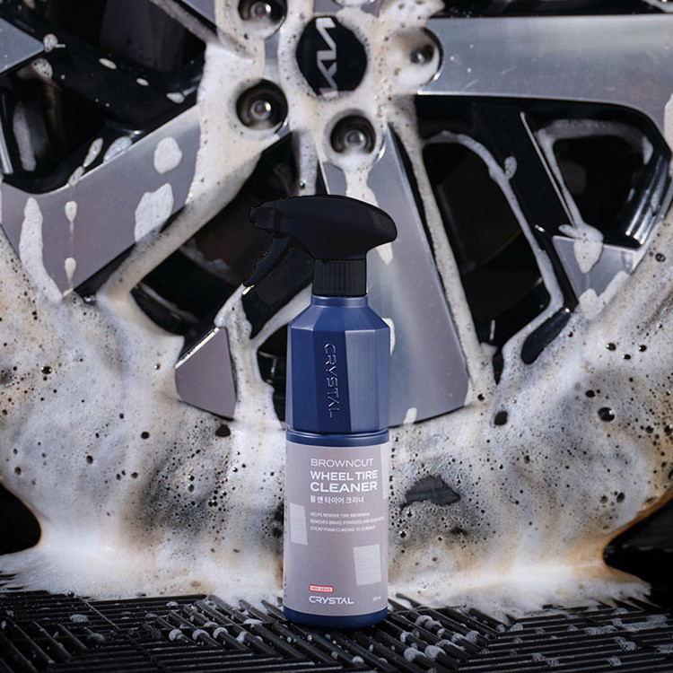 [불스원] 뉴 크리스탈 휠&타이어 크리너 갈변제거 폼타입 세정제 500ml