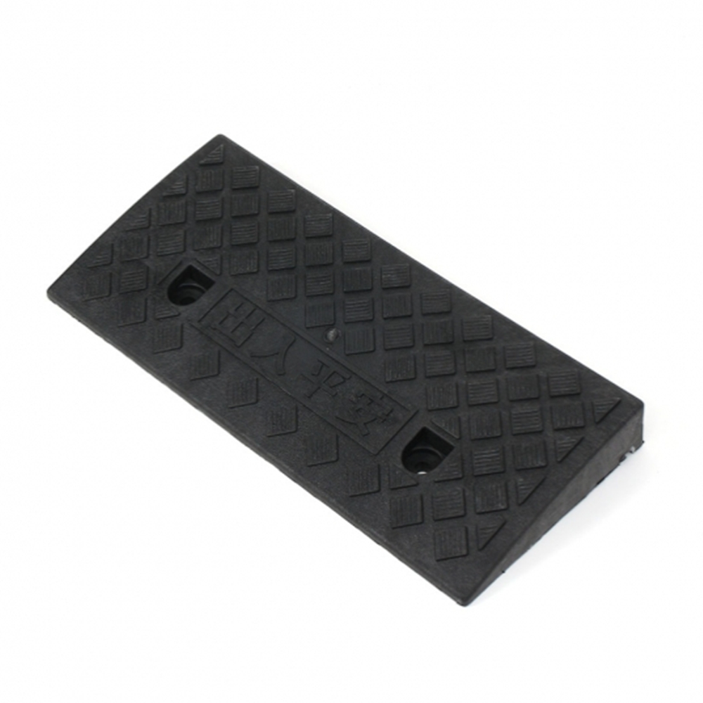 문턱경사로 진입판 출입문 휠체어 안전 고무진입판 50X22X5cm - 상품 이미지
