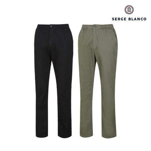 세르즈블랑코 24FW 남성 코튼 블렌디드 스판 팬츠 2종 - 상세 이미지 4