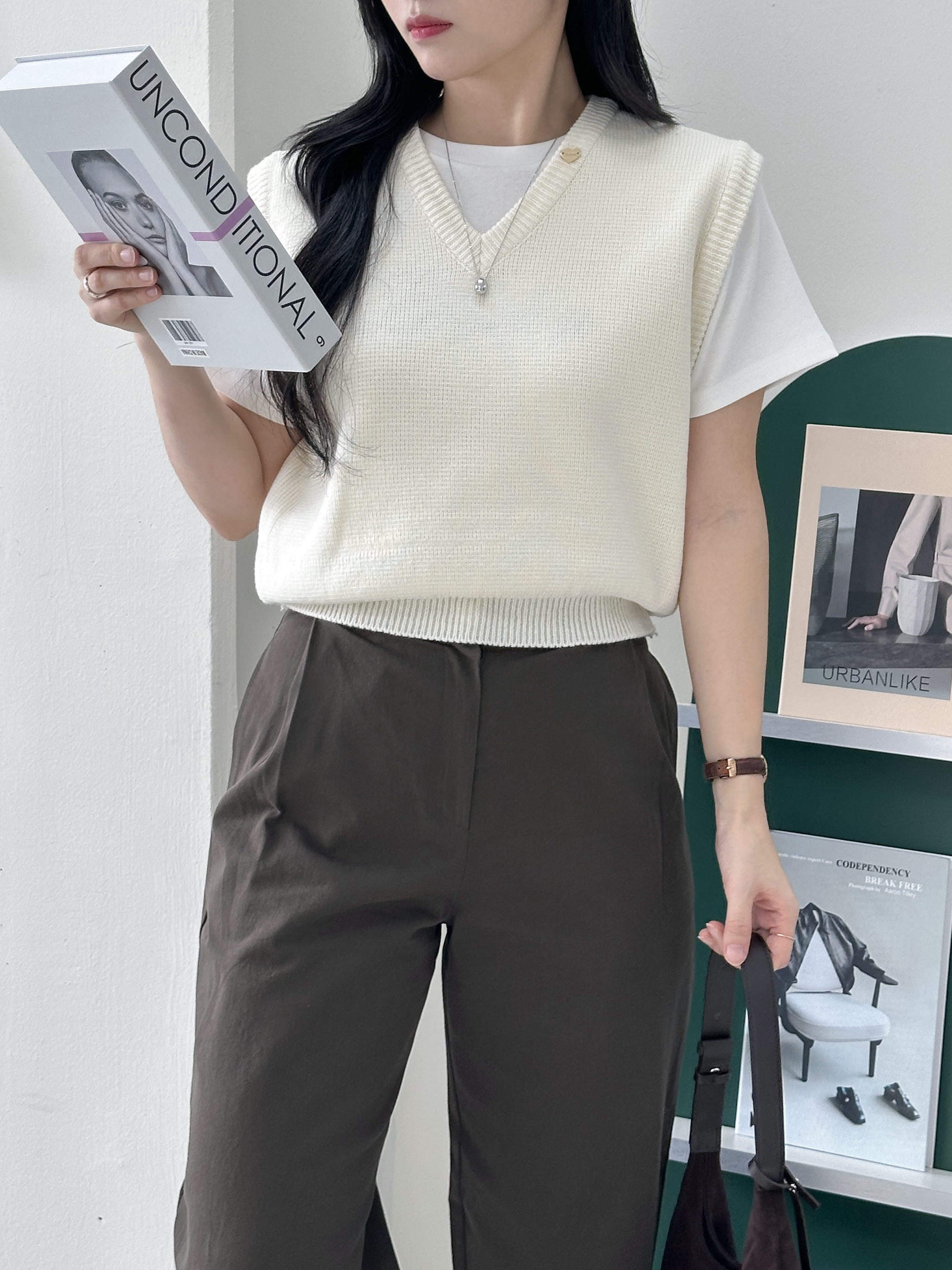 트루 버클 포인트 스트레이트 핏 면 팬츠 (3 colors) 상세 이미지 31