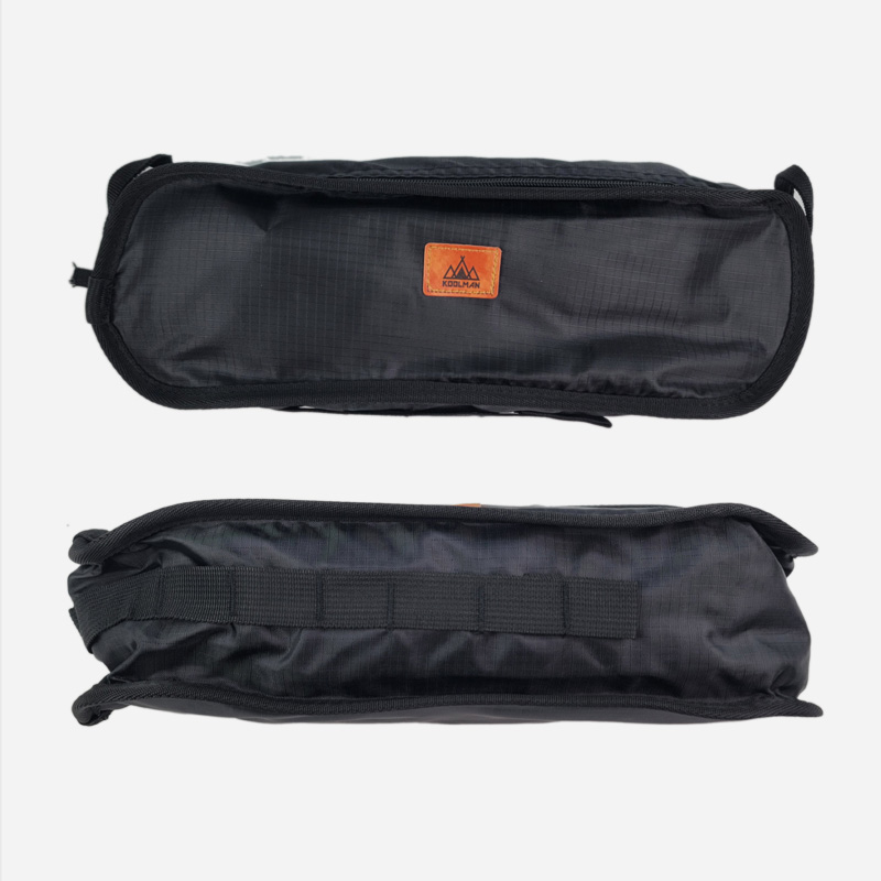 KOOLMAN 쿨맨 캠핑 의자 초경량 백패킹 접이식 체어 등산 피크닉 A형 블랙