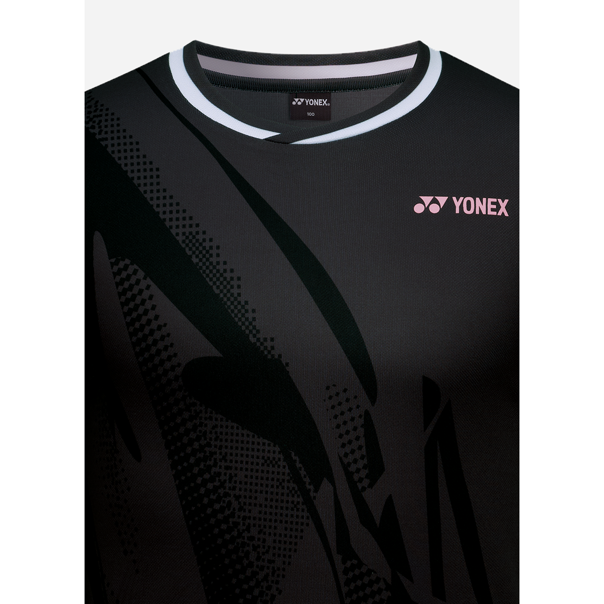 요넥스 251TS040F 배드민턴 반팔 티셔츠 여성 게임웨어 다크차콜 - 상세 이미지 3