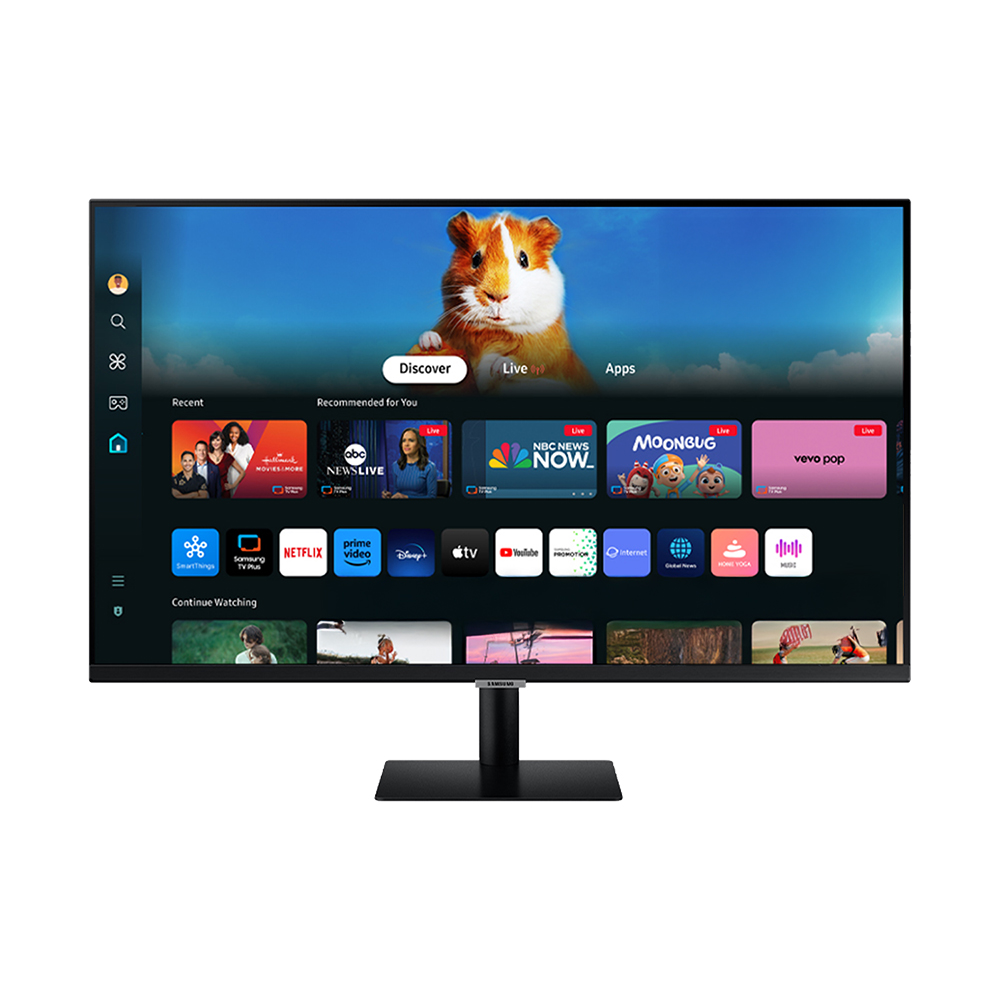 삼성 68.6cm(27인치) 스마트모니터 M5 LS27DM500 블랙 OTT 유튜브 미러링 - 상세 이미지 2
