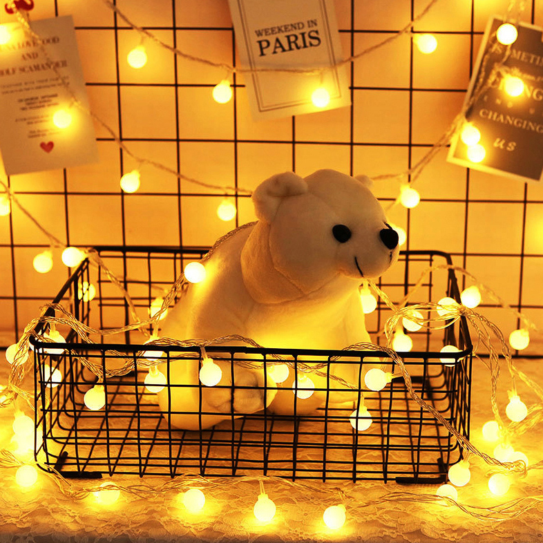 LED 알 전구 줄조명 캠핑 가랜드 미니 앵두 USB 무드등 와이어 감성 인테리어 장식