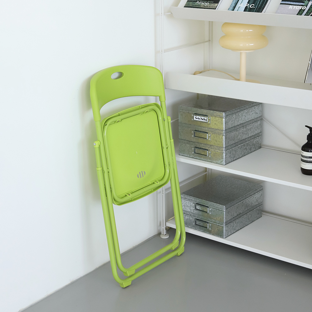 1+1 제로 다용도 접이식의자 사출 간이 의자 폴딩체어