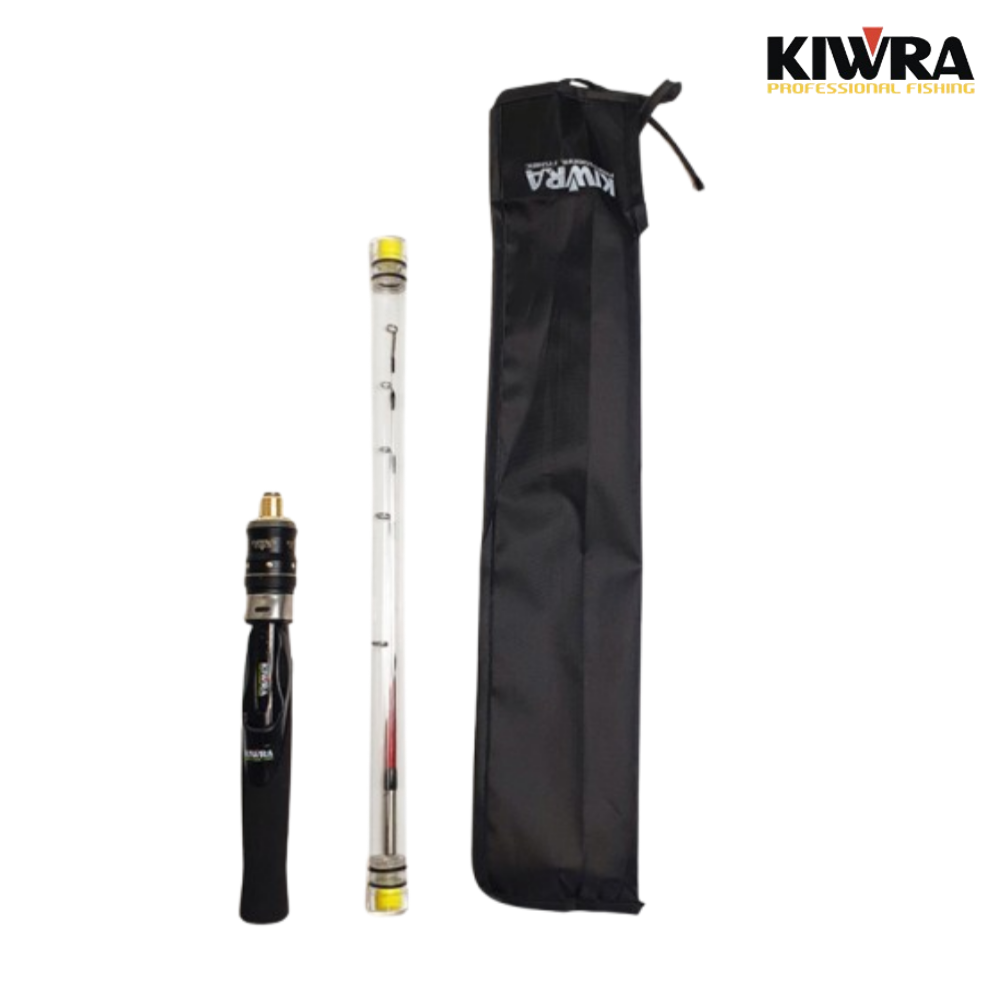 키우라 K-875 아이스로드 버전2 송어 산천어 빙어 스피닝 베이트 낚시대 얼음축제