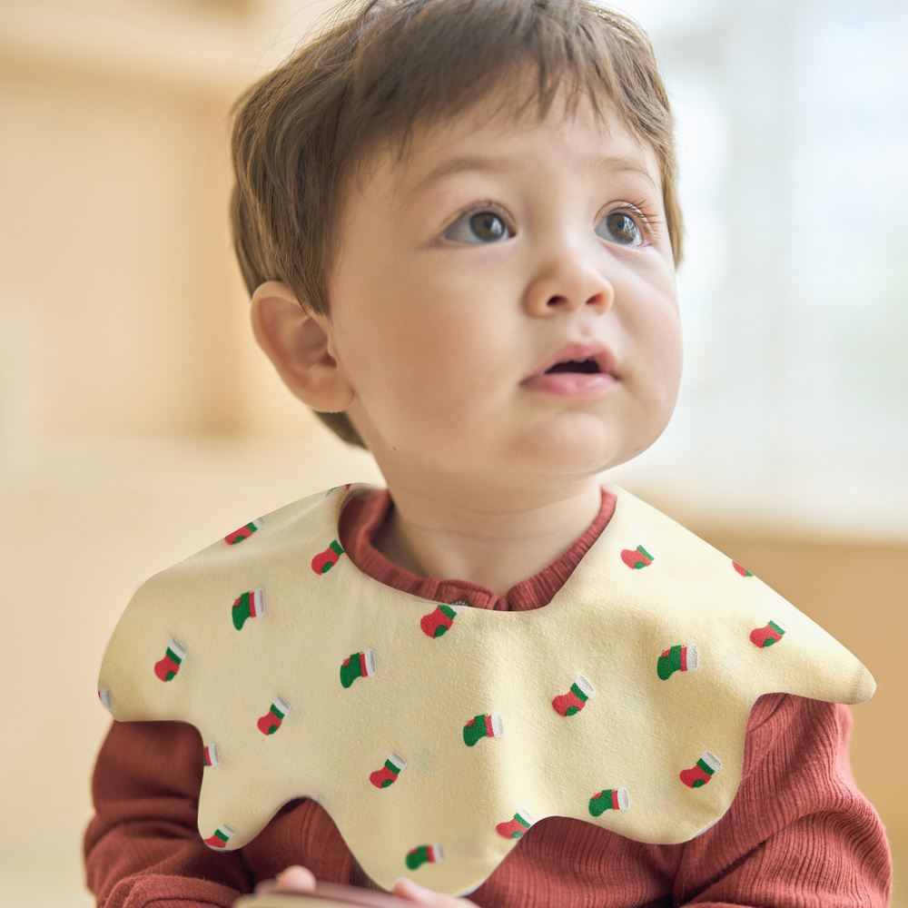 [5+1]아가짱 시그니처 롤링 턱받이 아기 턱받이 침받이 병아리