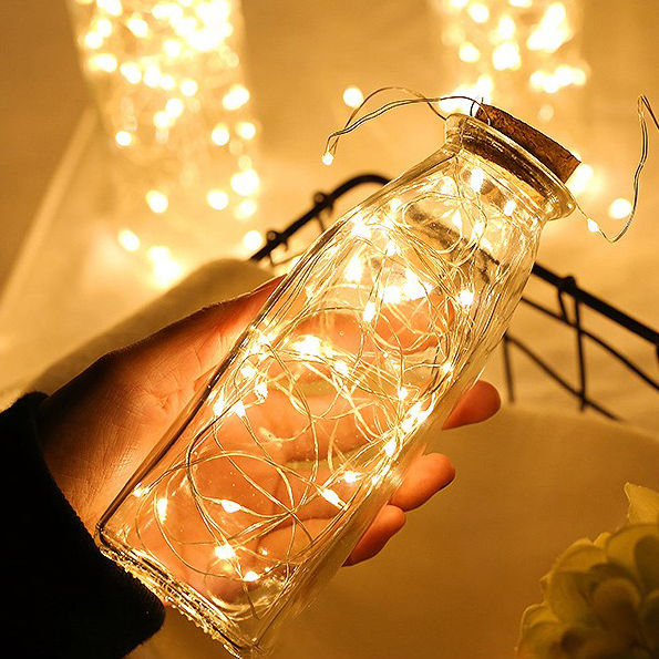 LED 알 전구 줄조명 캠핑 가랜드 미니 앵두 USB 무드등 와이어 감성 인테리어 장식