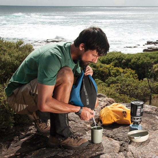 씨투써밋 팩 탭 4L 캠핑 물백 백패킹 경량 등산 가방