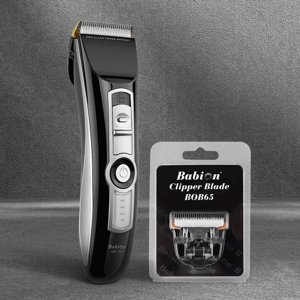 [기본날 콤보] 바비온 이발기 SBC-650+추가기본날 전문가용 미용실 성인 남자 군인 유아