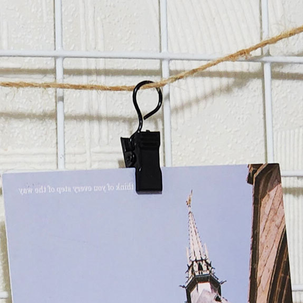 줄에거는 폴라로이드사진집게 걸이 엽서고정집게 꽂이 클립 10p