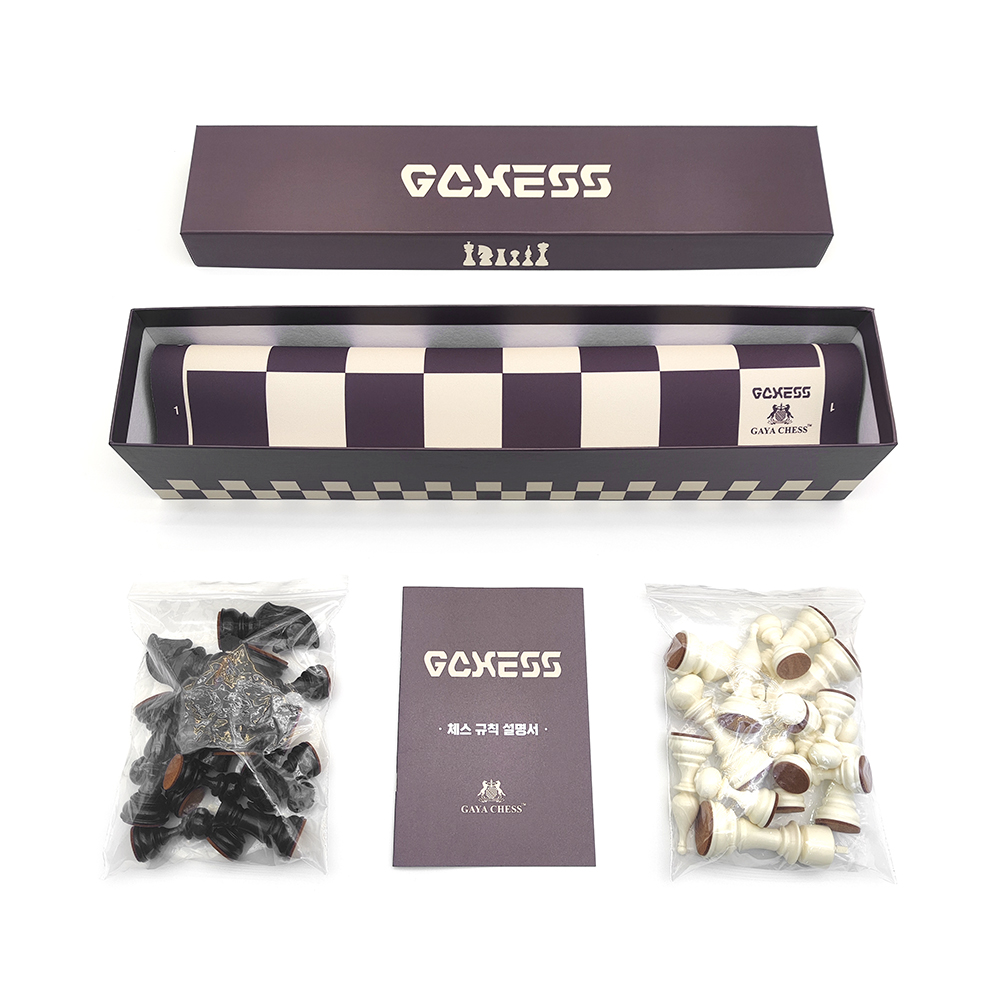 가야체스 G체스 (휴대용 접이식 + 동양풍 기물) 가족 취미 보드게임 두뇌훈련 - 상세 이미지 4
