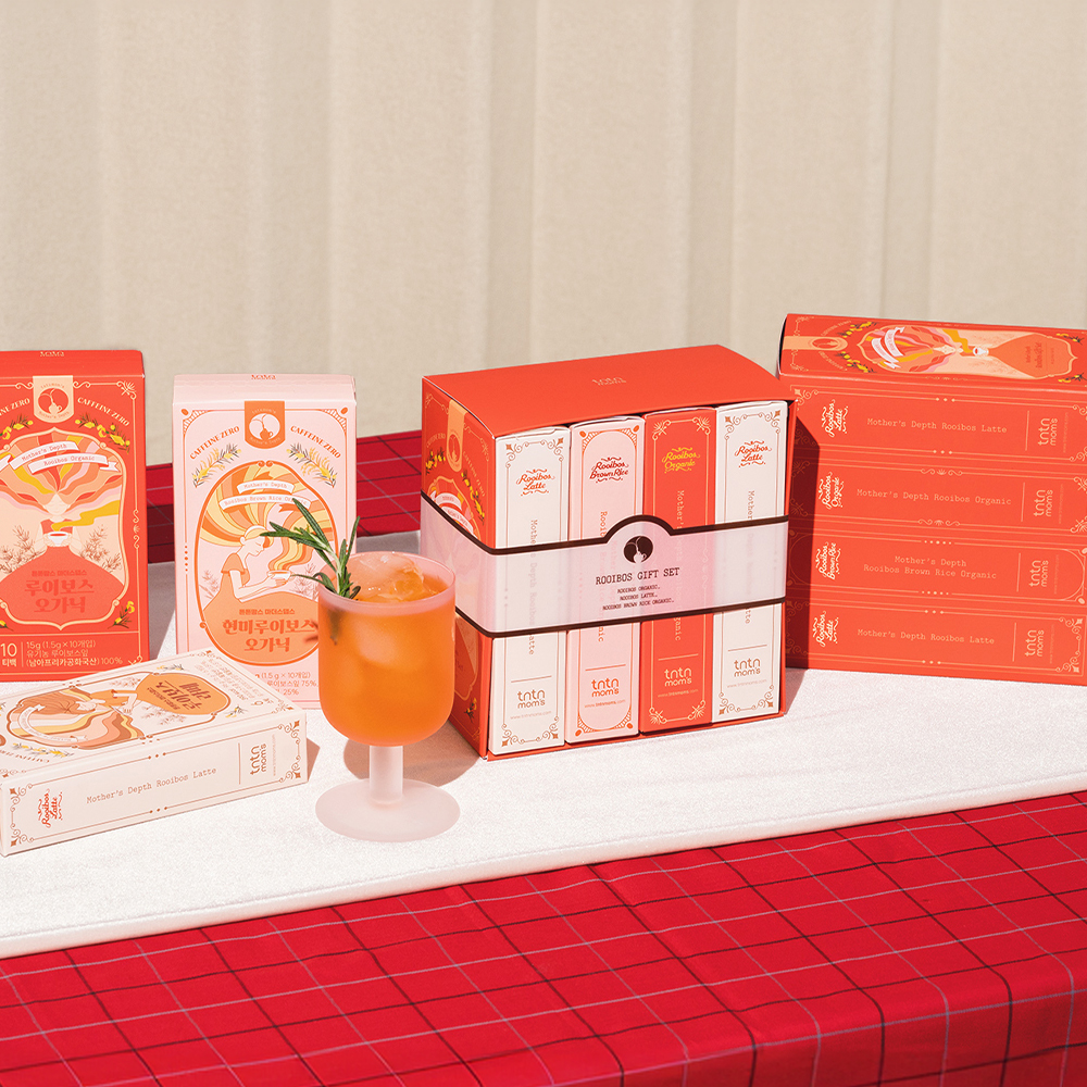 튼튼맘스 임산부 루이보스티 선물세트 (태교동화 에디션)