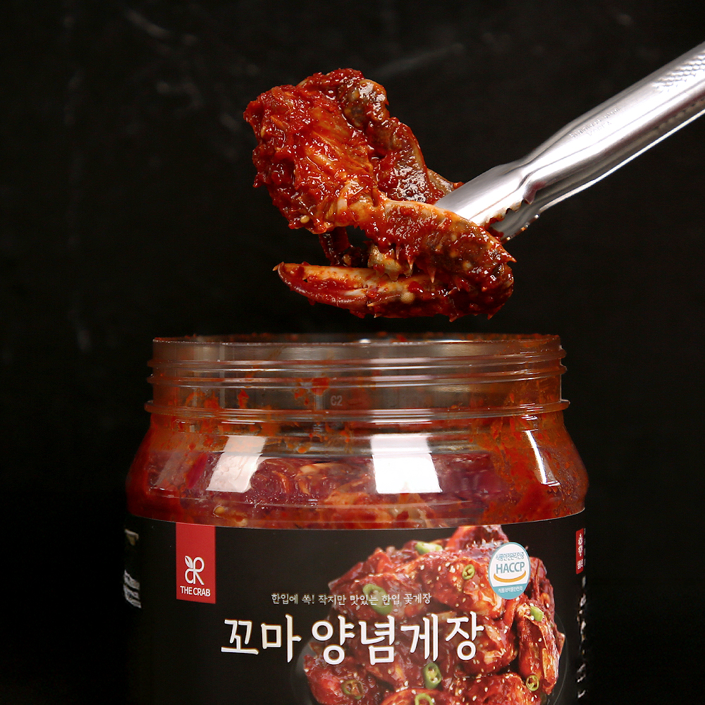 더꽃게 꼬마 간장게장 1.2kg / 양념게장 1kg 한입 꽃게장 - 상세 이미지 4