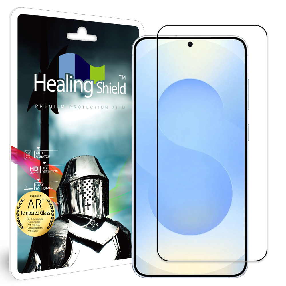 휴대폰 3D 풀커버 AR 고화질 강화유리 액정보호필름 갤럭시S25, 1매입