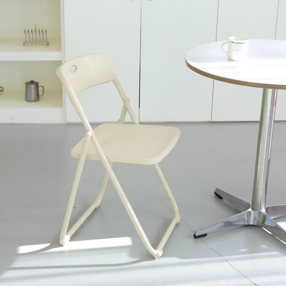 1+1 제로 다용도 접이식의자 사출 간이 의자 폴딩체어