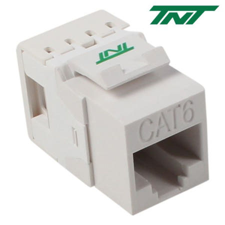 [Tri-Net Technology]강원전자 TNT NM-TNT77 CAT.6 UTP 스냅인 키스톤잭 모듈(180°)