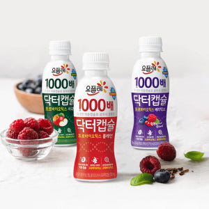 빙그레요플레 닥터캡슐요구르트 21개(사과7+플레인7+베리믹스7) 맛있게 먹은 솔직 후기 - 상품 이미지 1