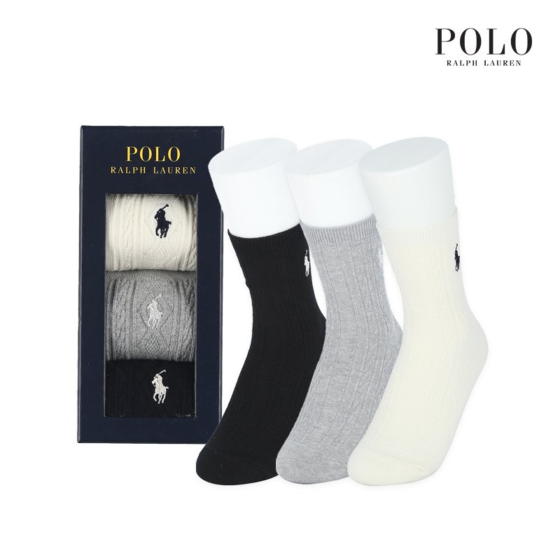 [현대백화점]POLO 폴로 숙녀 멀티케이블 3족선물세트 RL13298S : 현대백화점