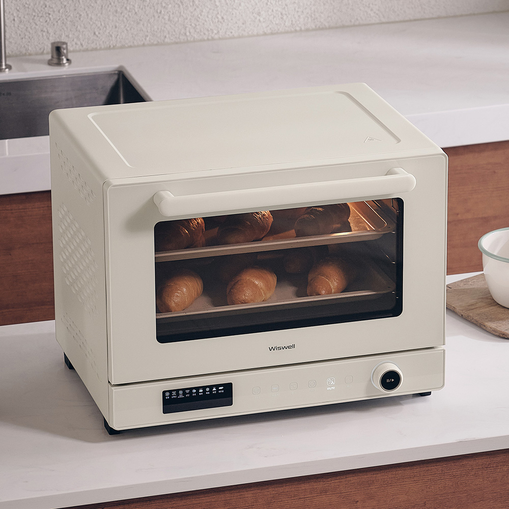 위즈웰 인헨스2 스팀오븐 베이킹 제과 제빵 컨벡션 전기 오븐기 WOP200