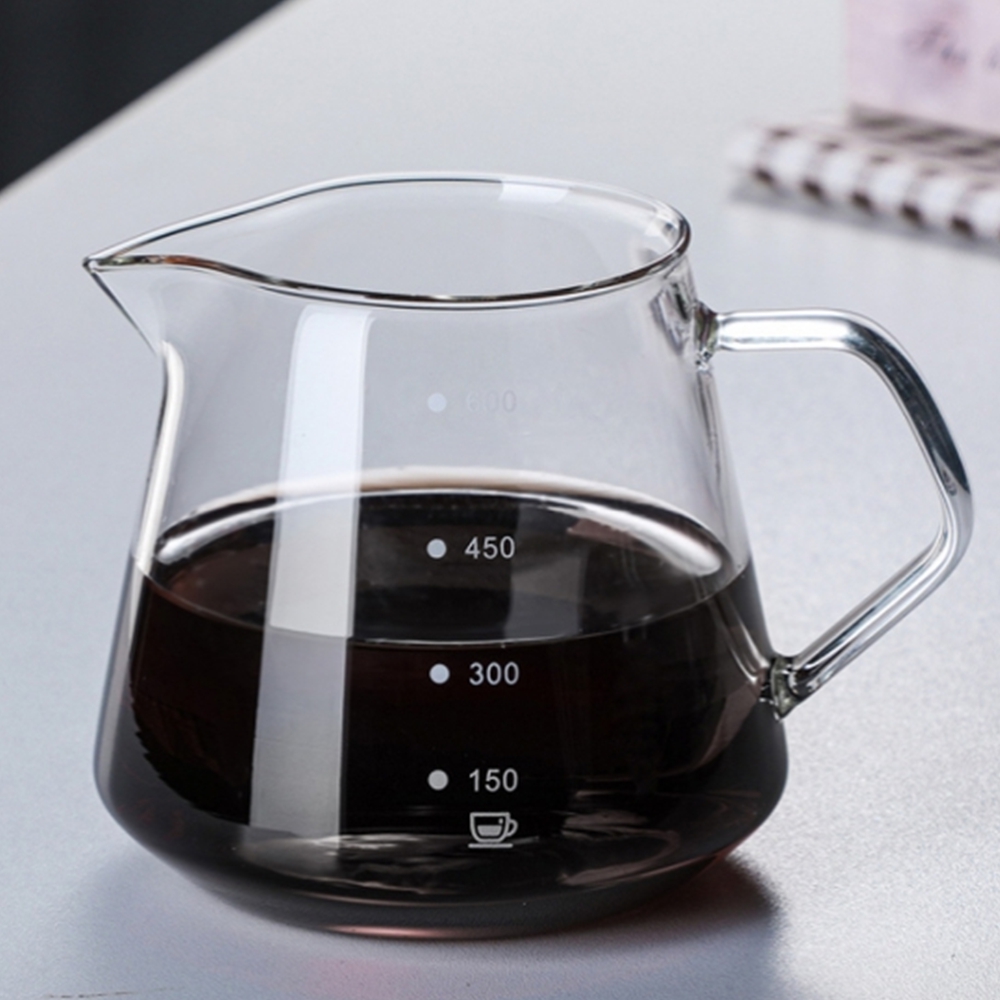 내열유리 커피서버 핸드드립포트 차우리기 주전자 600ml - 상품 이미지