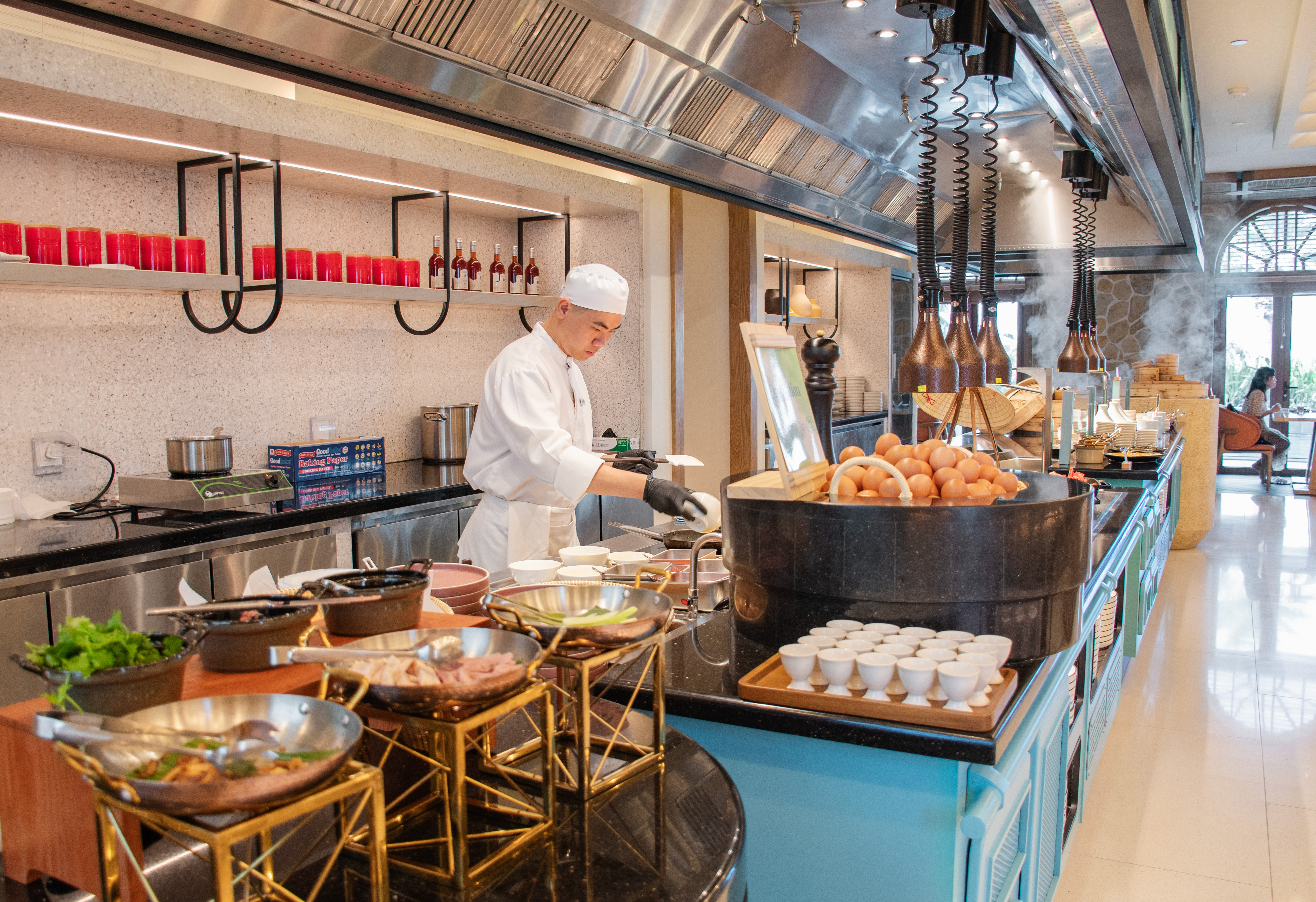 푸꾸옥 라페스타 힐튼 머천트 랍스타 뷔페 레스토랑 이용권