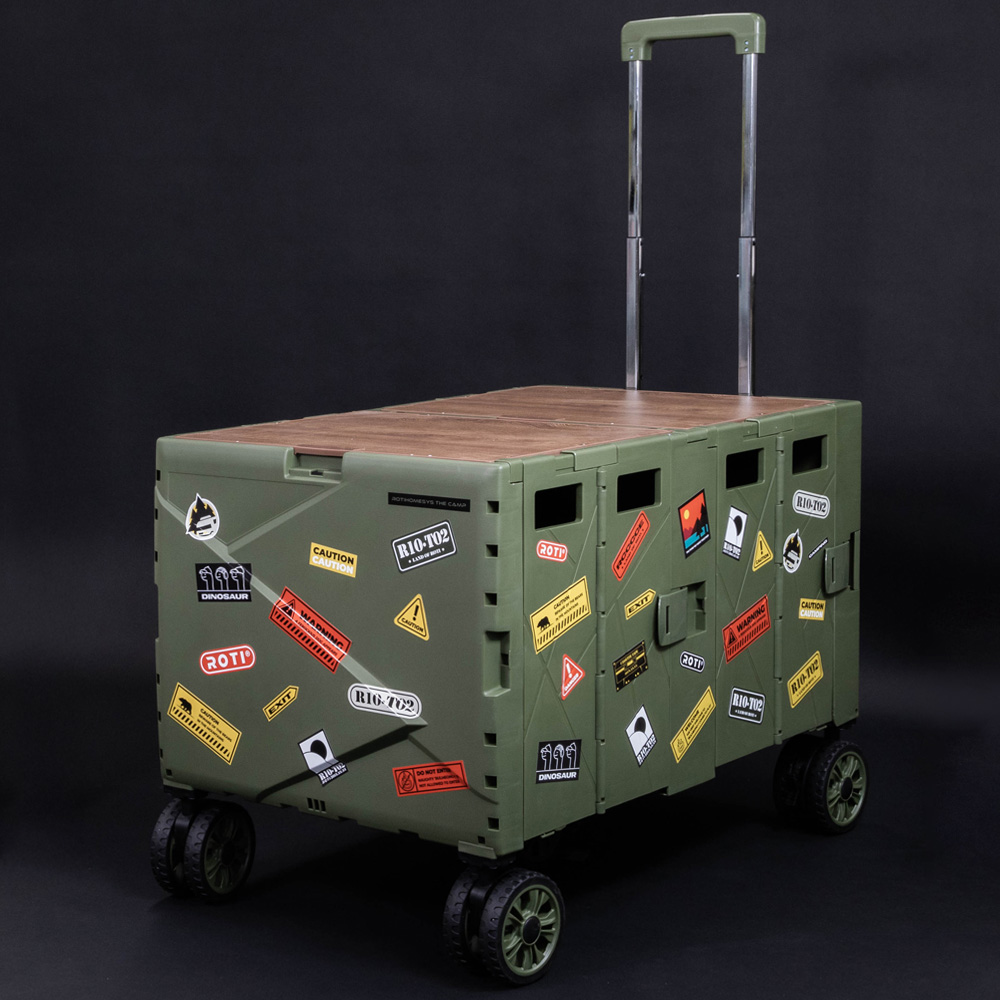 로티캠프 캠핑스티커 노트북 캐리어 방수 스티커1 1ea