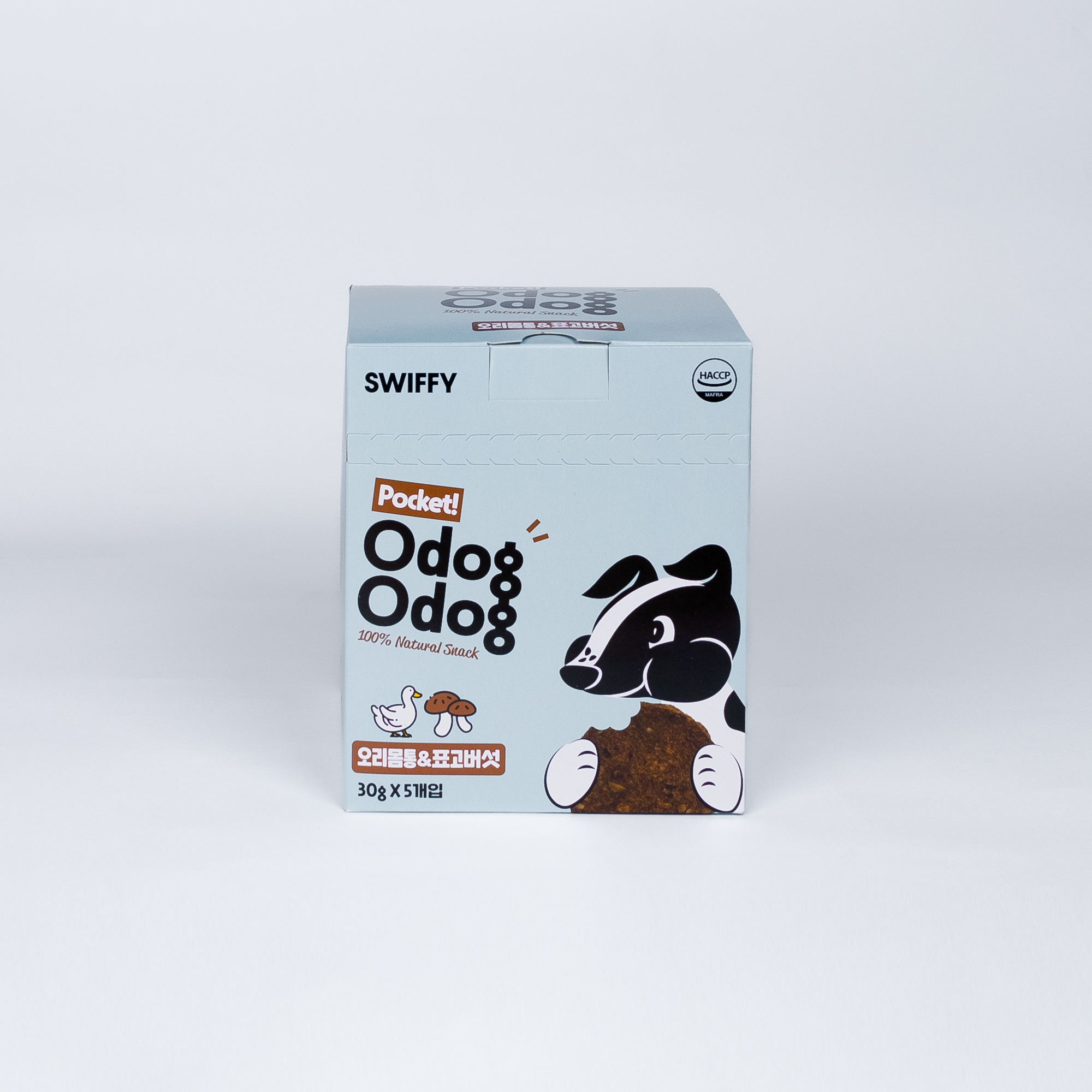 스위피 강아지간식 오독오독 포켓 스피루리나 애견 강아지 수제 간식 30g (5개입) - 상세 이미지 4