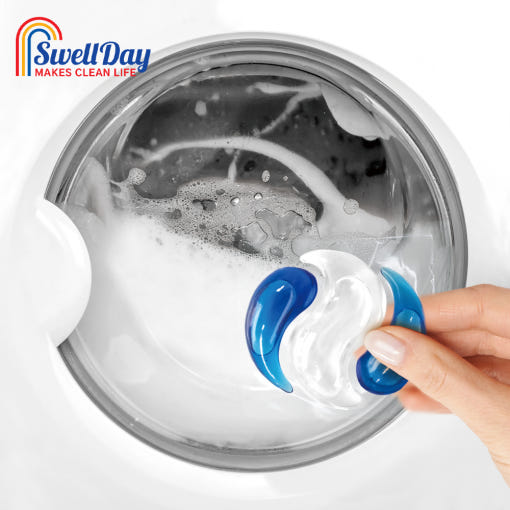 [10회분]스웰데이 파워버블 캡슐 세탁기청소 세탁조 클리너 드럼 통돌이 세탁기 세탁조크리너